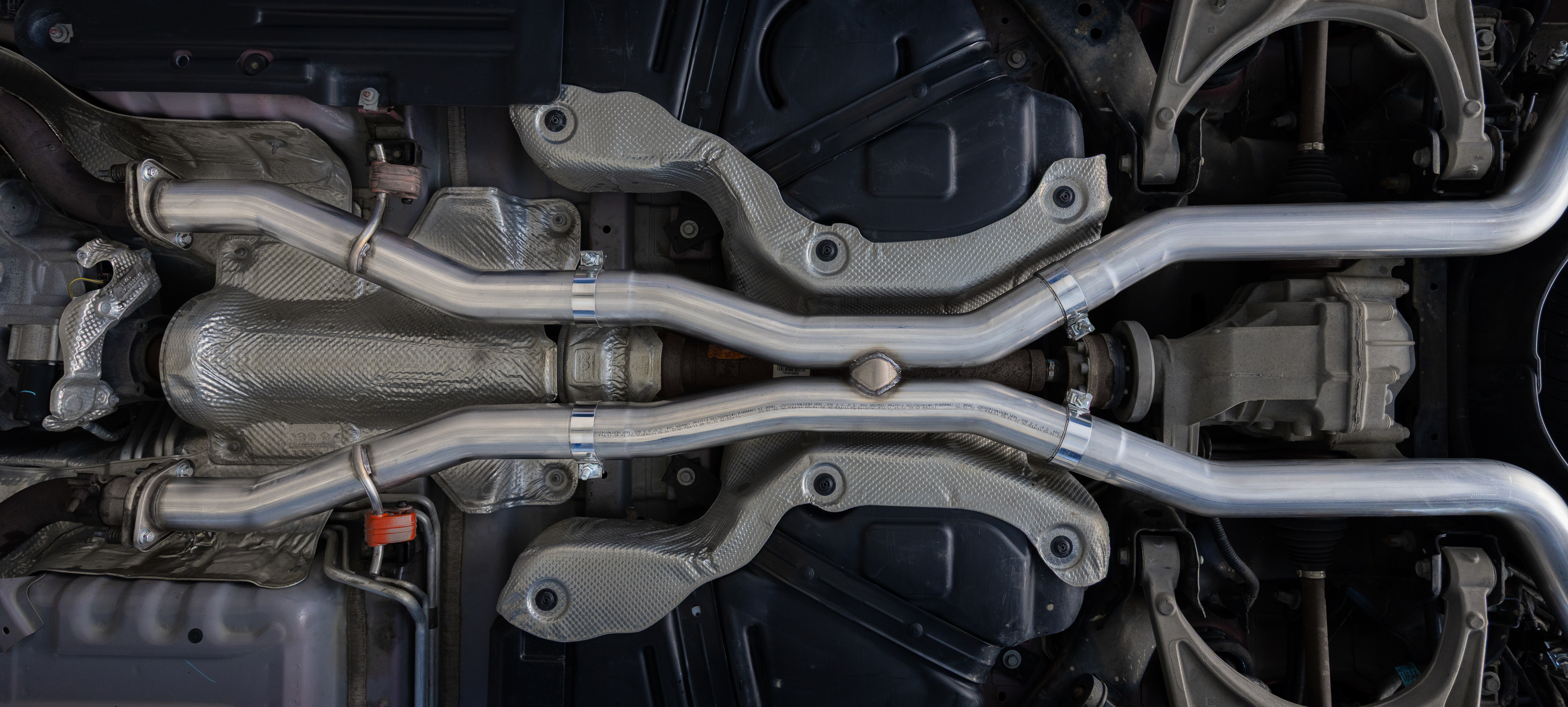 MBRP Exhaust S51073CF MBRP 3in Cat-Back, Dual Rear Exit, T304, CF Tips, Street